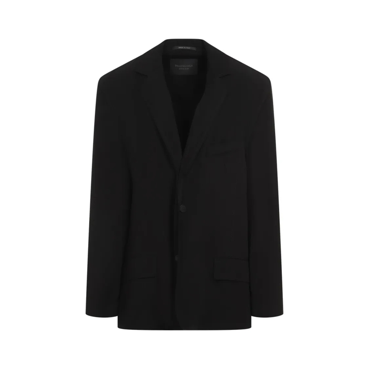 Balenciaga Fluid Tailored Jacket Black Blazer