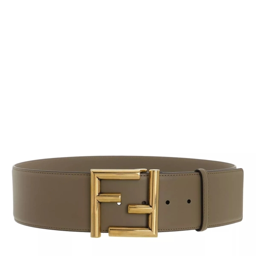 Fendi Belt Leather Brown Waist Belt