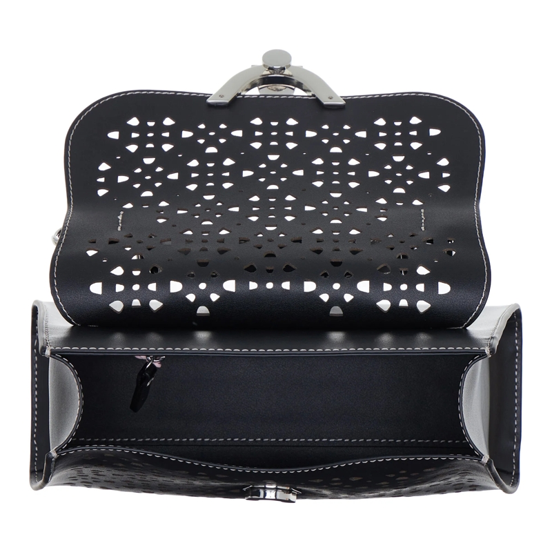 Coccinelle Crossbody Bag Coccinelle Dew Cow.Perf. Noir(Image 5)