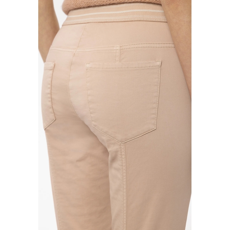 Luisa Cerano Skinny-Leg-Jeans High-Stretch-Colour-Denim cappuccino(Image 5)