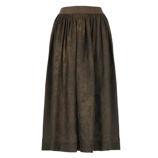 Uma Wang Jupes midi Brown Skirt Brown