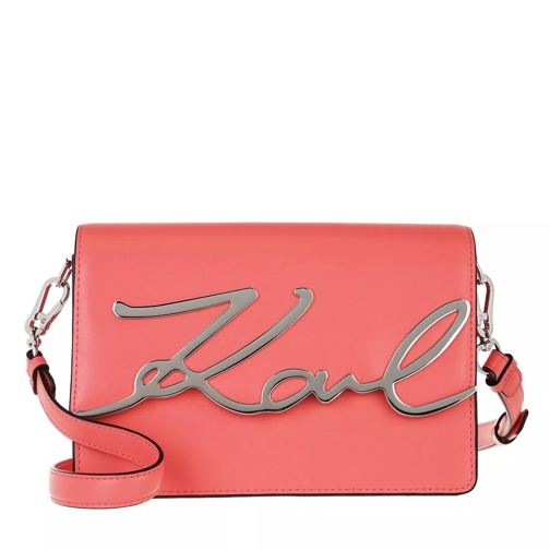Karl Lagerfeld K/Signature Shoulderbag A514 Coral Crossbody Bag