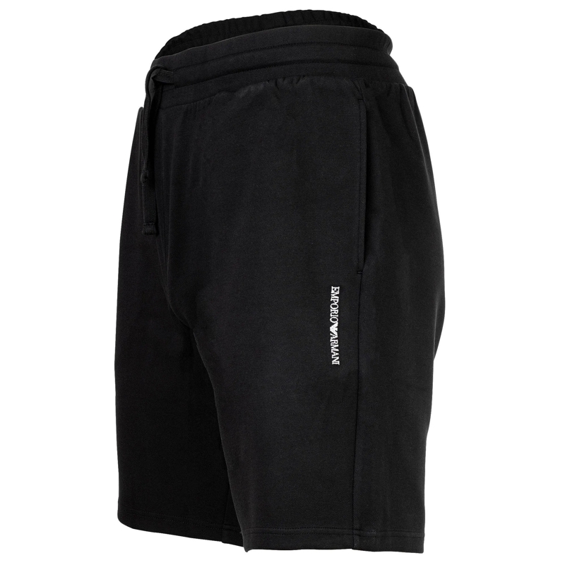 Emporio Armani Shorts ICONIC PIQUET schwarz(Image 3)