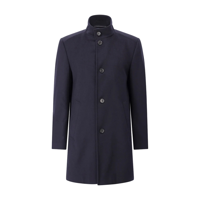 JOOP!  Wollmantel Maron Dunkelblau