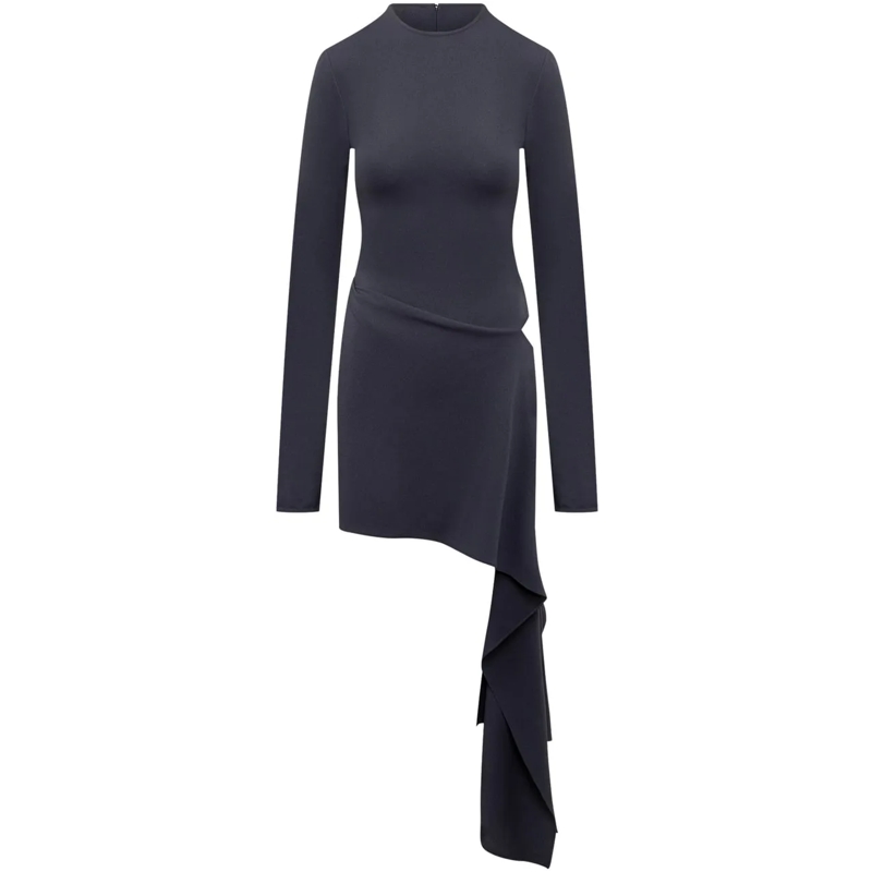 The Attico Minikleid Abito Mini dunkelgrau