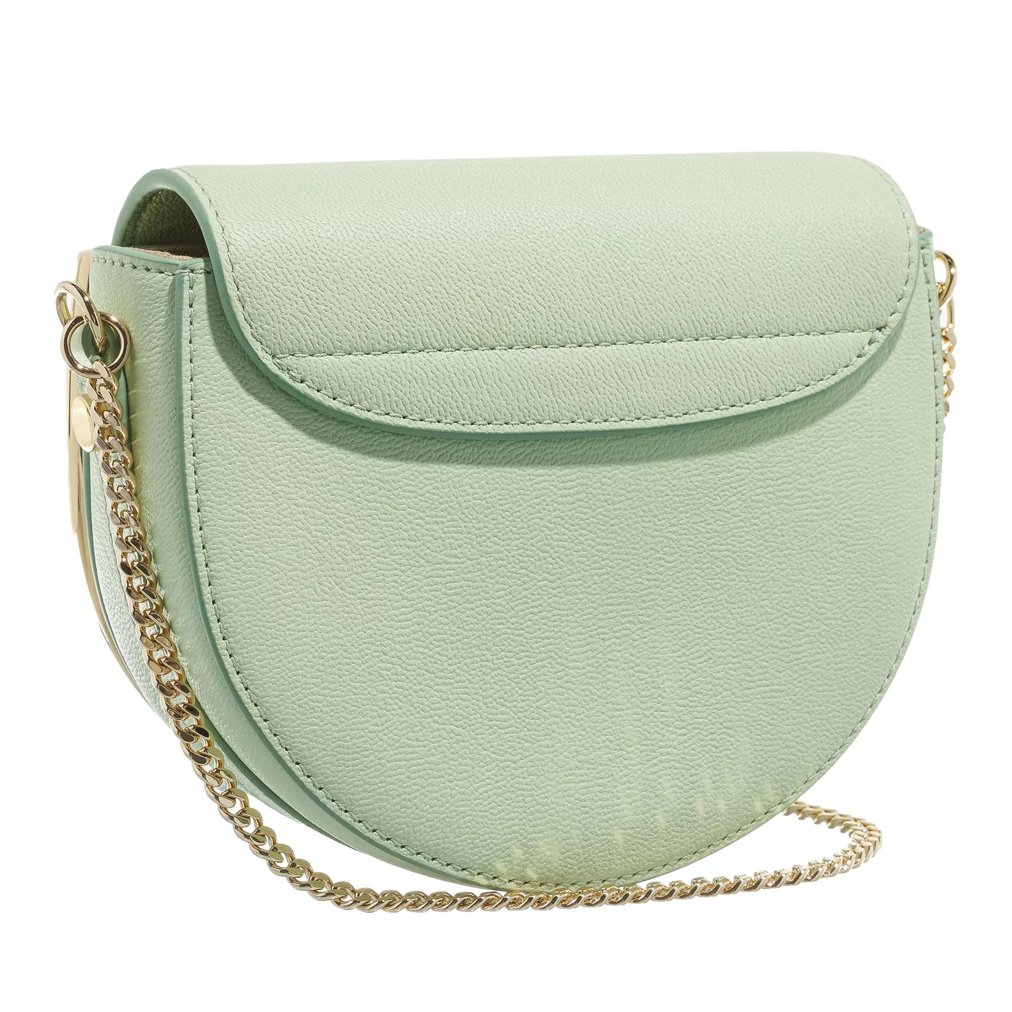 Green crossbody store bag