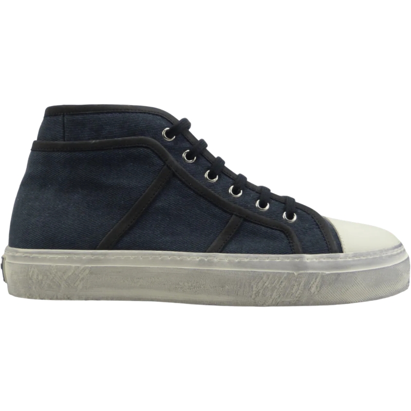 Dolce&Gabbana Low-Top-Sneaker Sneakers alta vintage blau