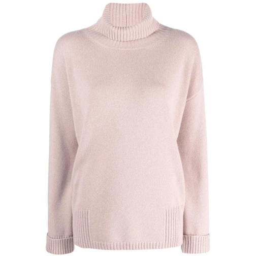 Lorena Antoniazzi Pull à col roulé Roll-Neck Light Pink Knitwear Jumper Pink (Image 2)