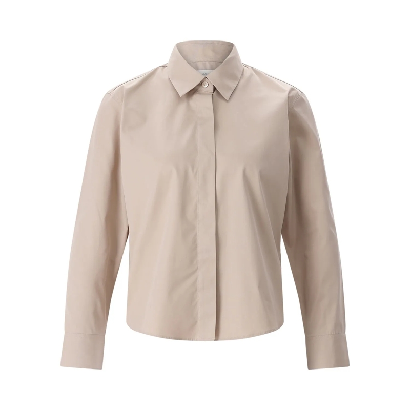 Dries Van Noten Chemisier Hemdbluse Clavini beige