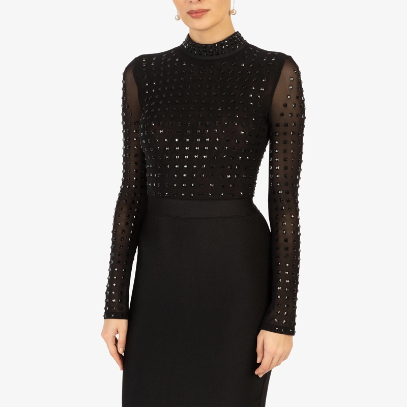 Kraimod Cocktailkleid Bandagekleid schwarz(Image 5)