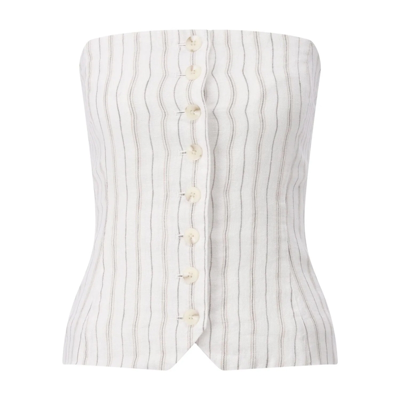 Samsøe Samsøe Top Ärmelloses Top Saellena Beige