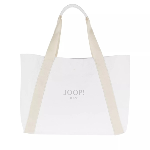 JOOP! Satin Lara Shopper White Shopping Bag