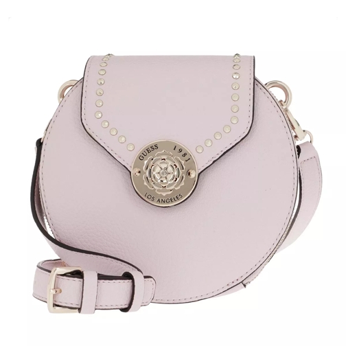 Guess Belle Isle Round Case Crossbody Bag Lilac Canteen Bag