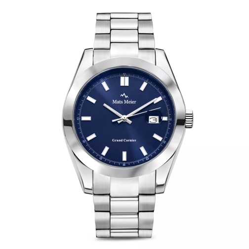 Mats Meier Mats Meier Grand Cornier Herrenuhr MM00518 Silber farbend Quartz Watch