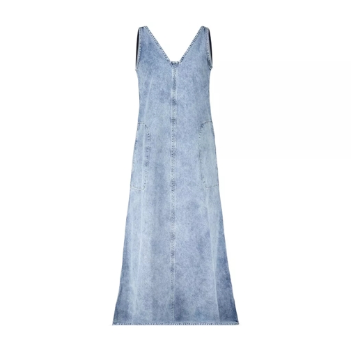 DRYKORN Midi-Kleid Maeva in Denim-Optik Hellblau 