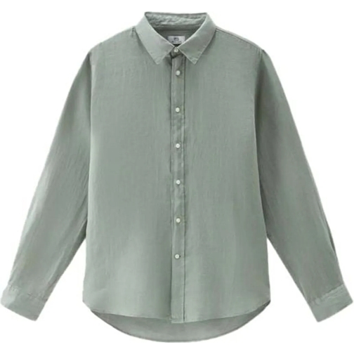 Woolrich Legere Oberteile Shirts Green grün