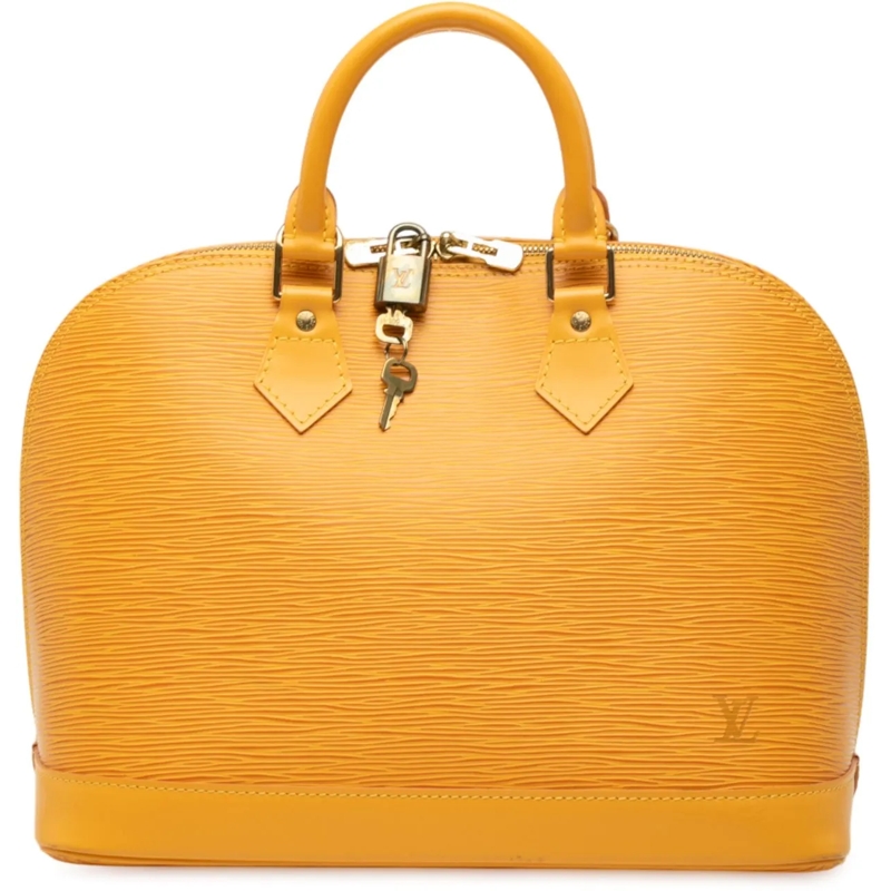 Louis Vuitton Tote Epi Alma PM gelb