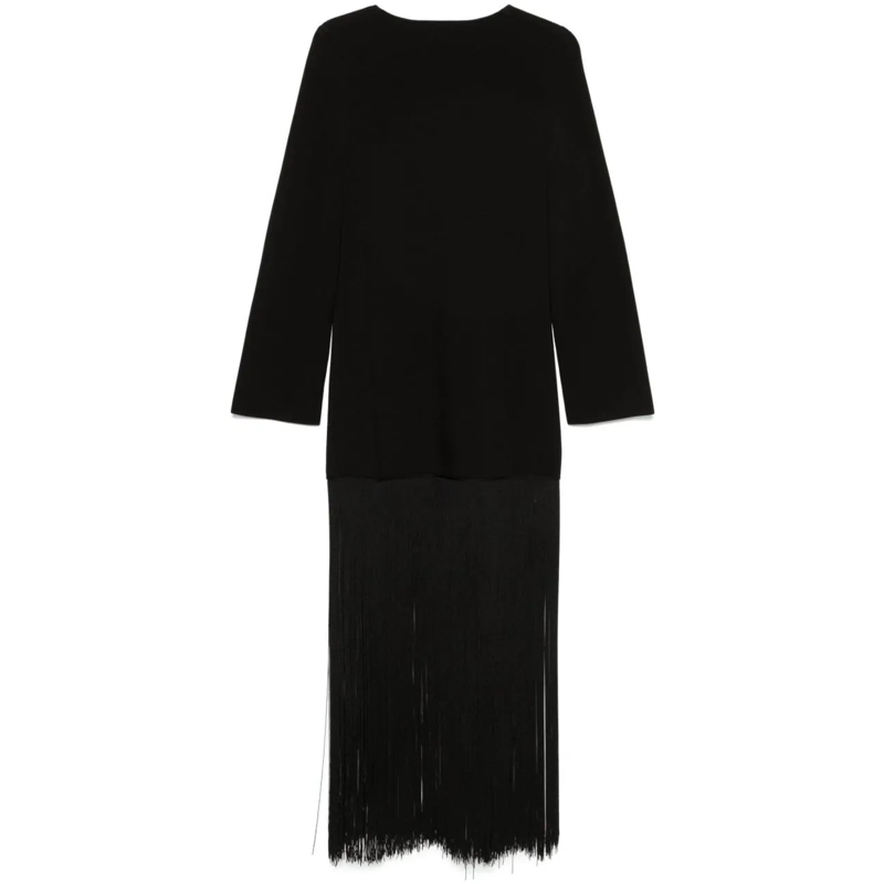 Khaite Robe longue Dresses Black schwarz