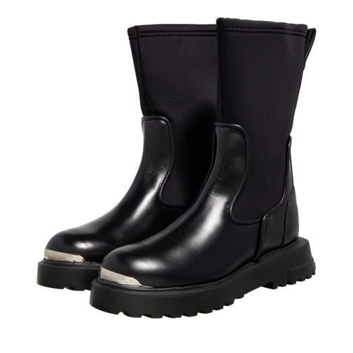 Love Moschino Square Love Stivaletto Donna Nero Stiefel