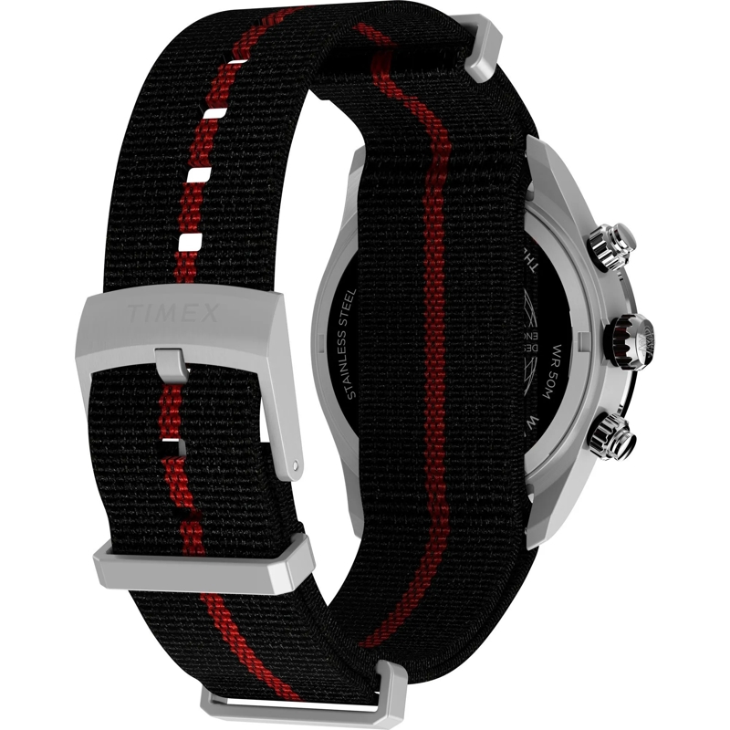 Timex Chronograph Quarz-Chronographenuhr Waterbury Heritage Chronogr schwarz(Image 3)