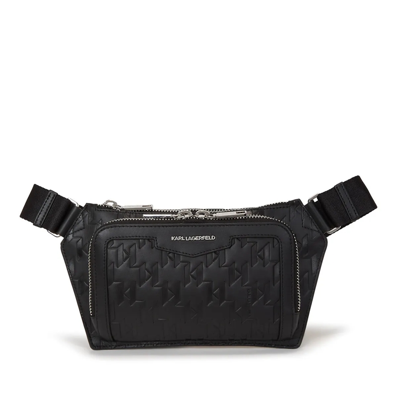 Karl Lagerfeld Crossbody Bag K/LOOM GÜRTELTASCHE AUS LEDER schwarz