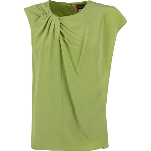 Max Mara T-Shirts Max Mara Studio Top Green grün