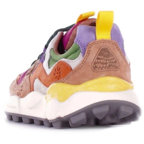 Flower Mountain sneaker basse Sneakers Arancio Fuxia rose (Image 2)