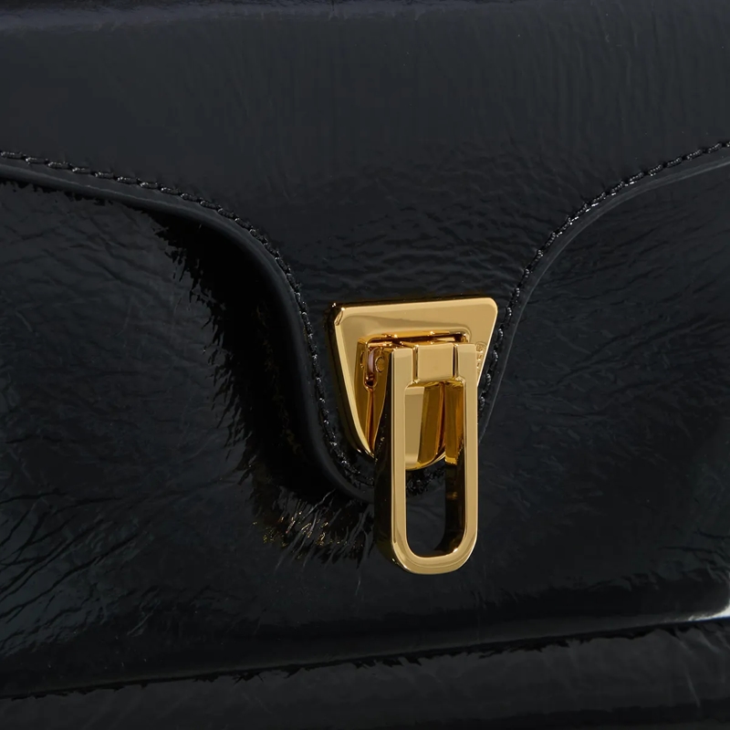 Coccinelle Crossbody Bag Coccinelle Beat Shiny Wri Noir/Noir(Image 4)