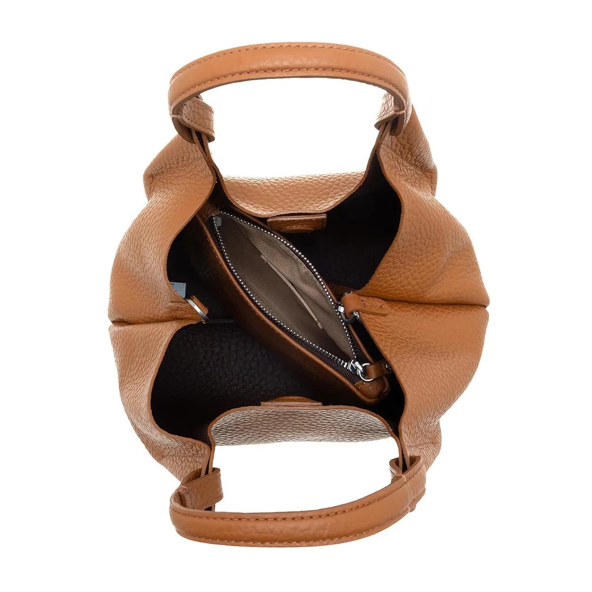 Gianni Chiarini Hobo bags Dua in cognac