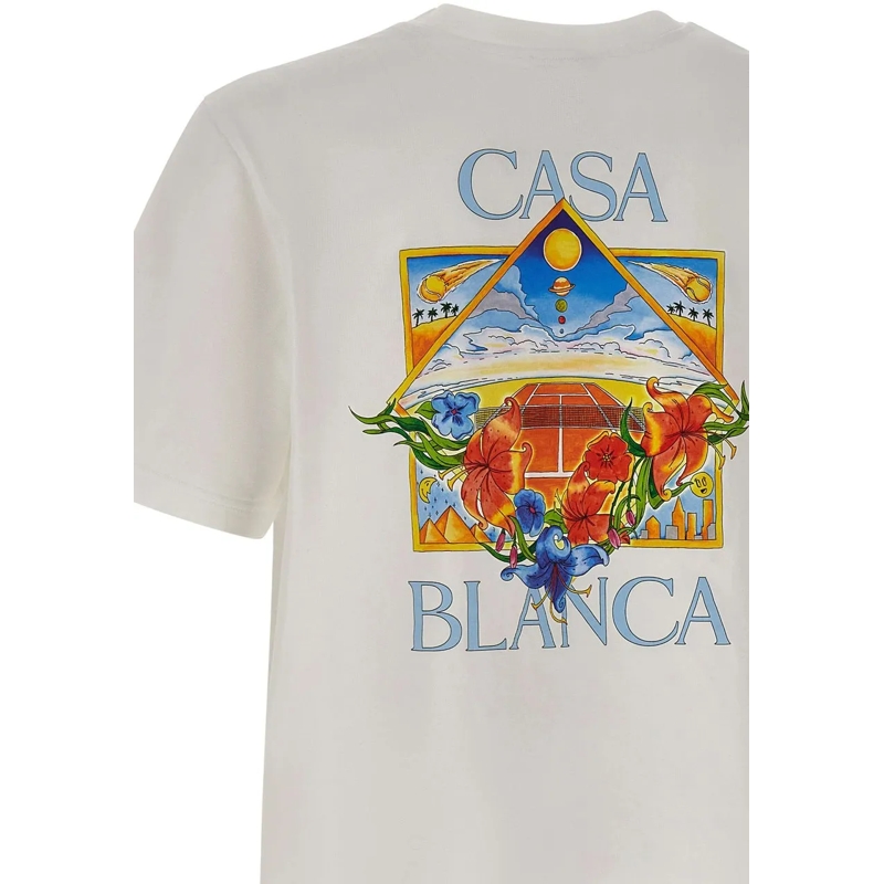 Casablanca T-shirt T-Shirts And Polos White weiß(Image 4)