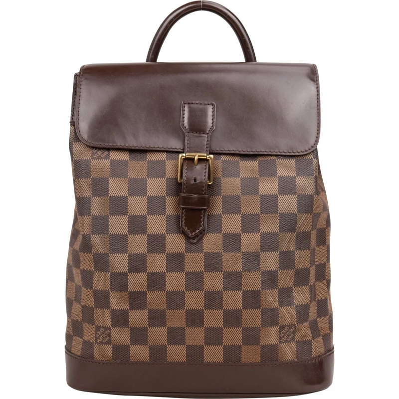 Louis Vuitton Tote Louis Vuitton Damier Ebene Monogram Soho Backpack braun