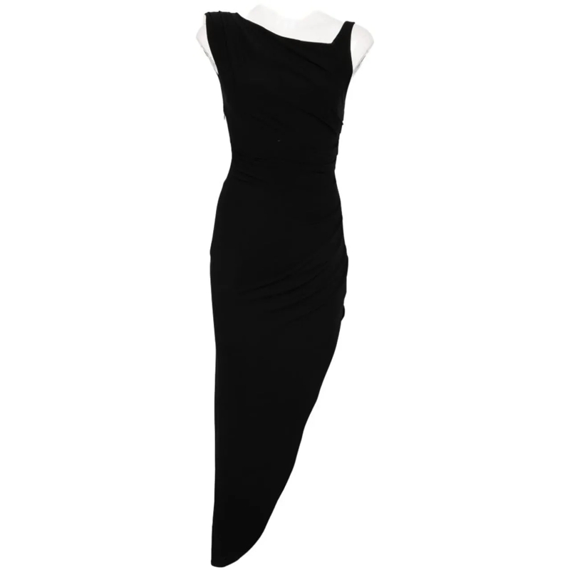 Elisabetta Franchi Robe longue Dresses Black schwarz