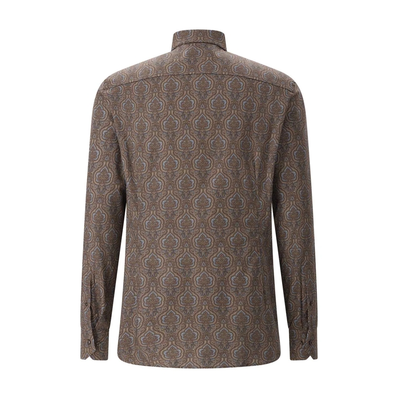 STENSTRÖMS Chemise Slim-Fit Hemd aus Baumwolle grau(Image 2)