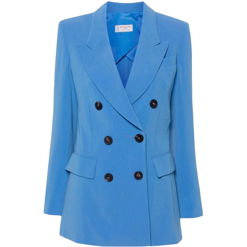 Alberto Biani Übergangsjacke Jackets Blue blau