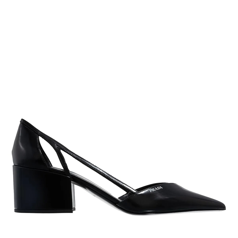 Prada Pumps Cut Out Pumps Nero(Image 4)