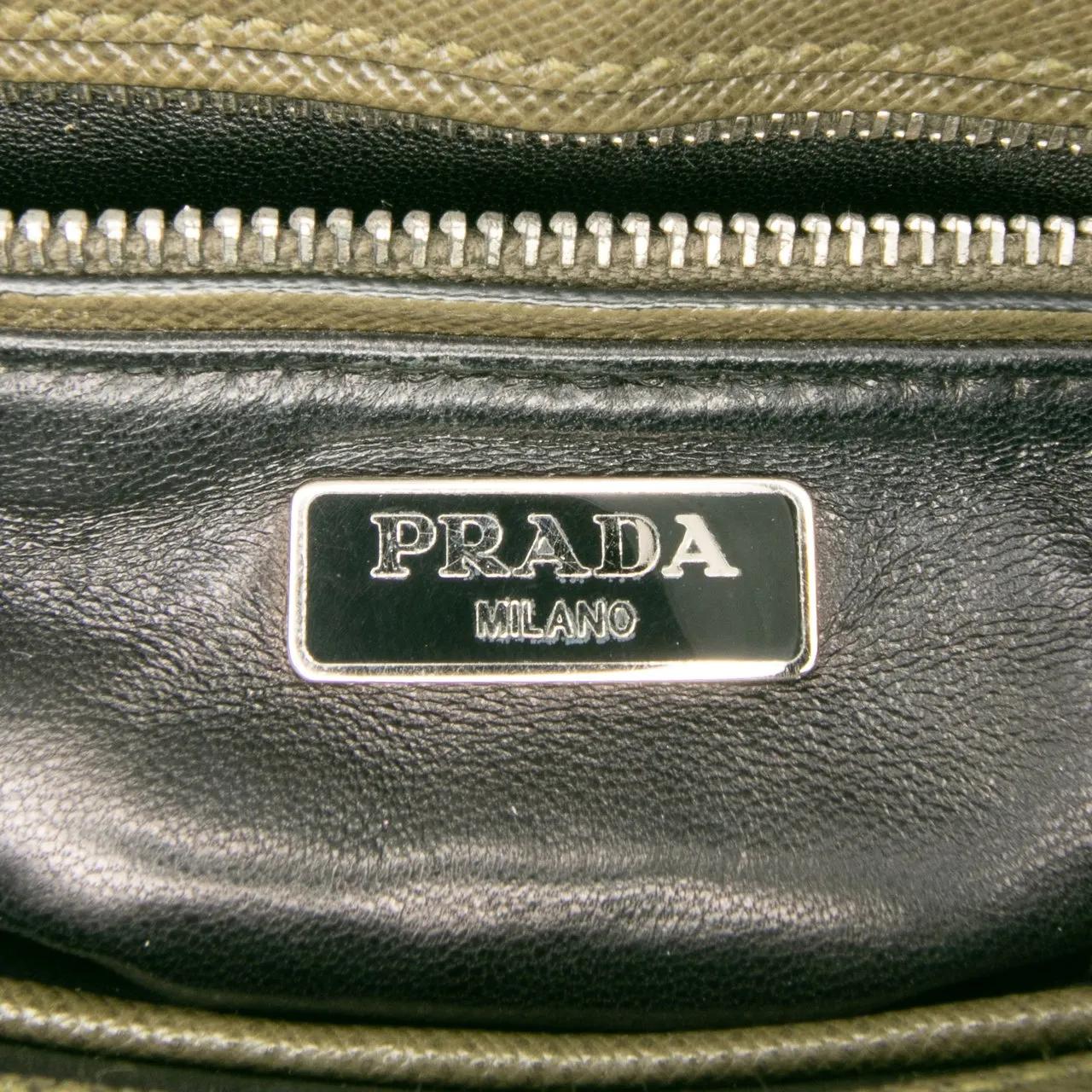 Thumbnail - Prada Hobo Bags - Small Saffiano Lux Sound Satchel - Gr. unisize - in Braun - für Damen