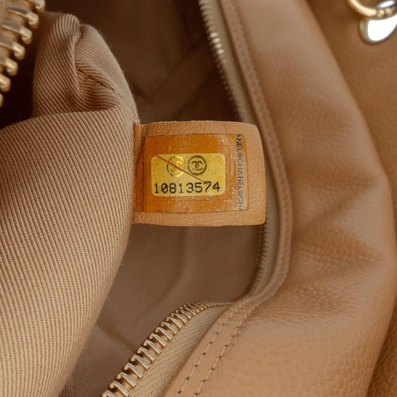 Thumbnail - Chanel Shopper - Petite Caviar Timeless Tote - Gr. unisize - in Braun - für Damen