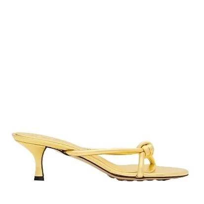 Thumbnail - Bottega Veneta Sandalen - Mule Blink Sandal - Gr. 36,5 (EU) - in Gelb - für Damen