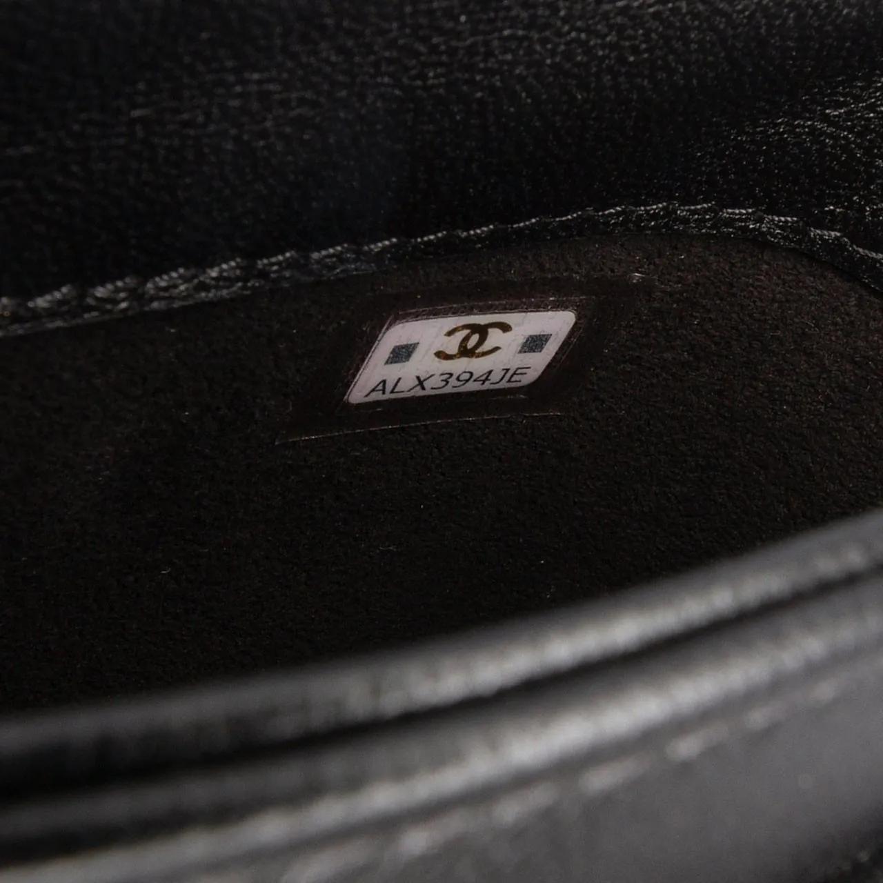 Thumbnail - Chanel Hobo Bags - CC Quilted Lambskin Chain Around Phone Holder - Gr. unisize - in Schwarz - für Damen