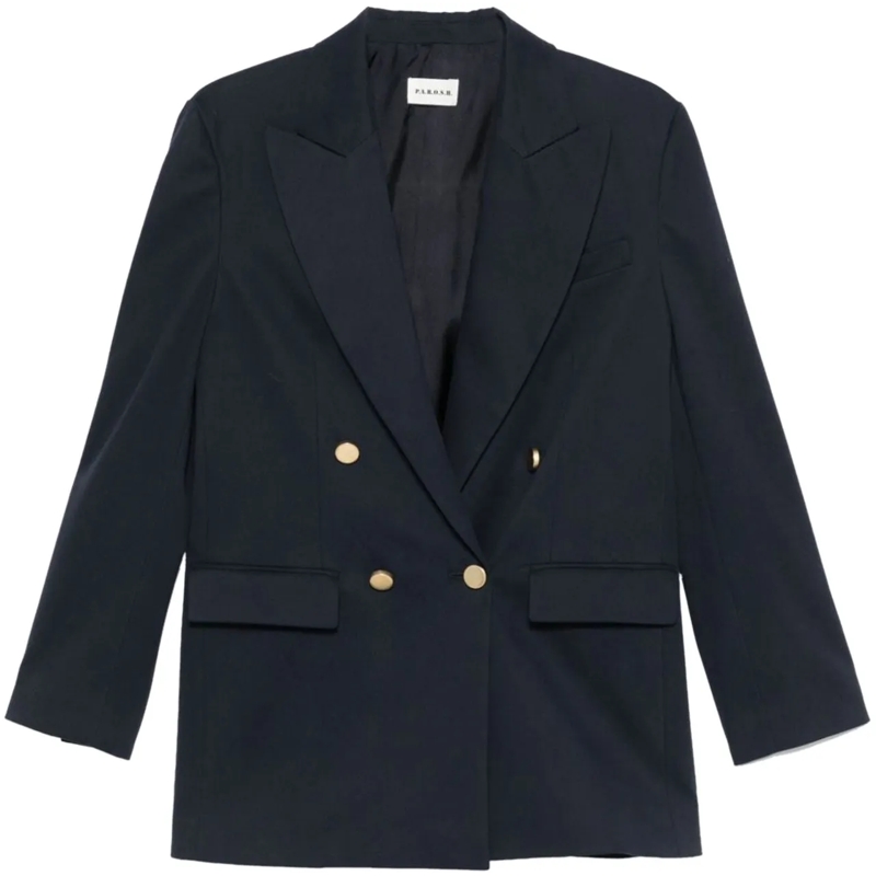 P.A.R.O.S.H. Veste de transition Jackets Blue blau