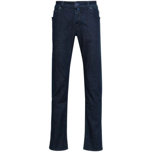 Jacob Cohen Classic Dark Blue Denim Jeans Blue Jeans