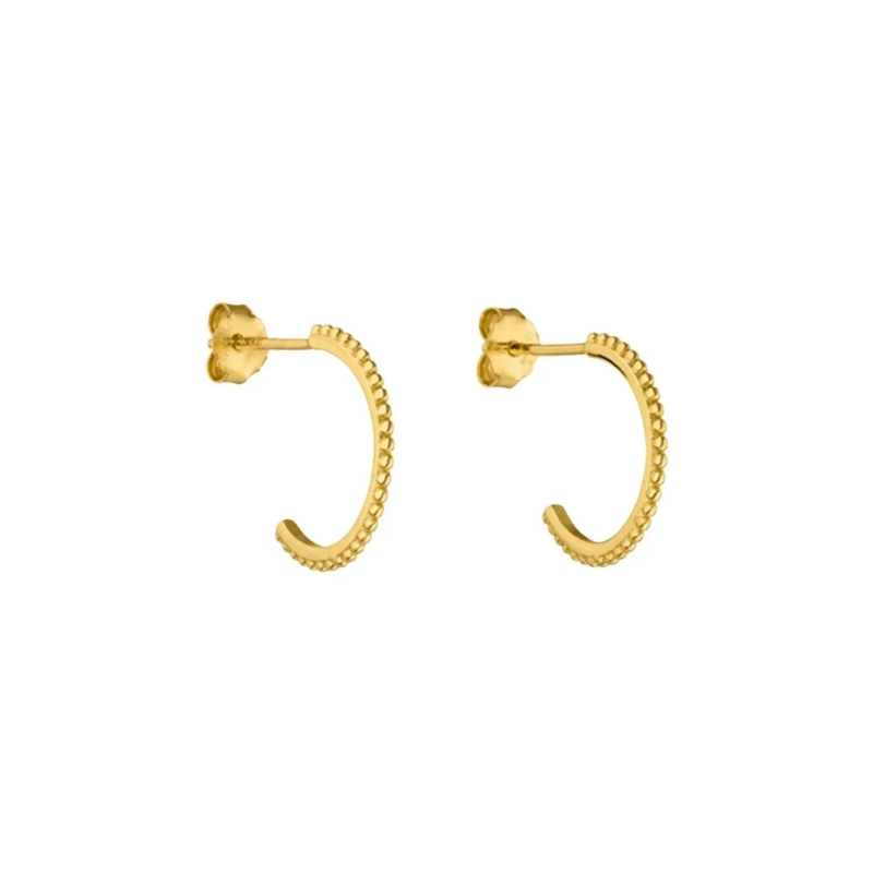 Purelei Ohrstecker Creolen Olani gold