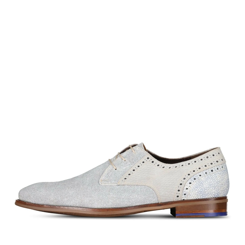 Van Bommel Chaussures à lacets Schnürschuhe De Stapper 47702188097882 Hellgrau