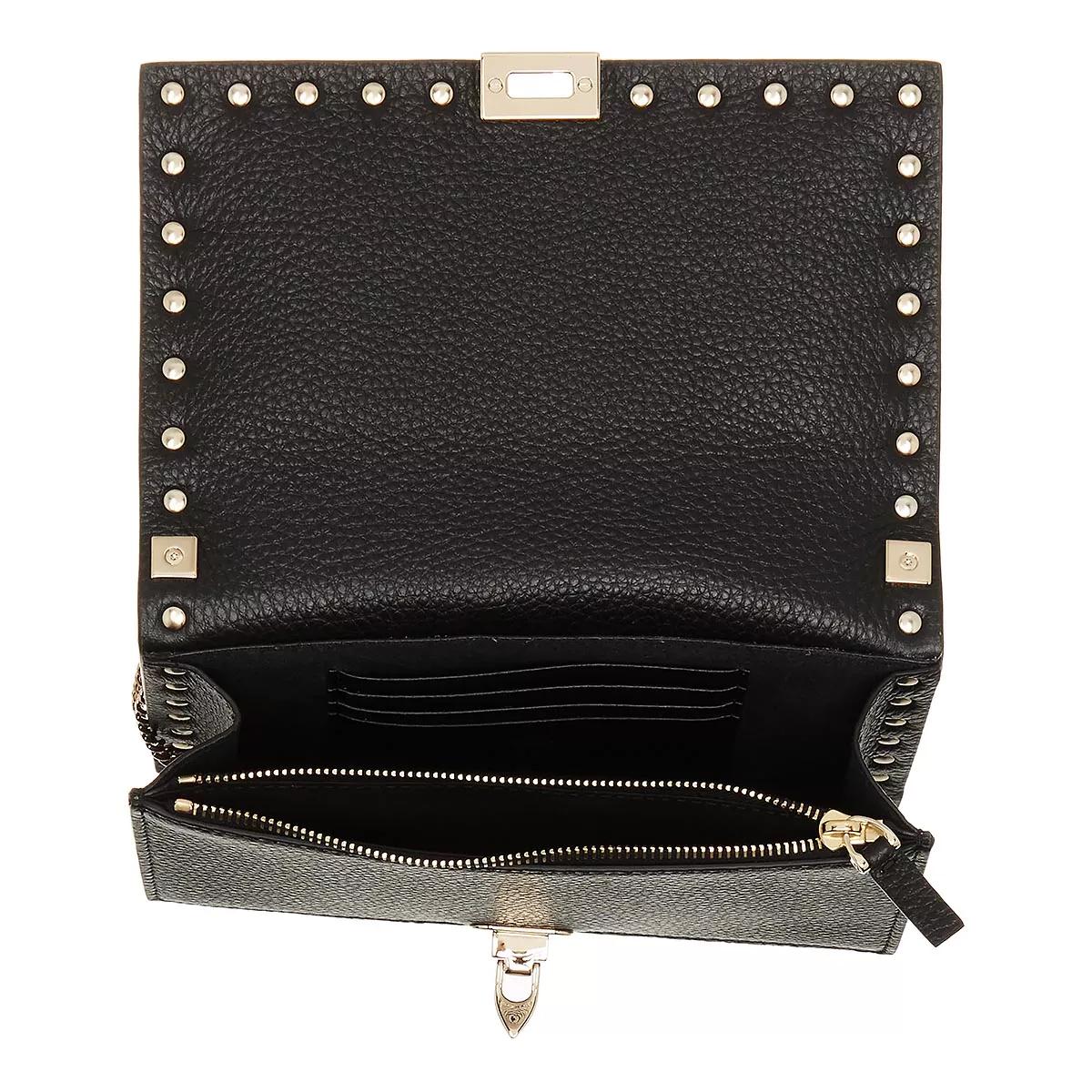 Valentino Garavani Crossbody bags Pouch Rockstud in zwart