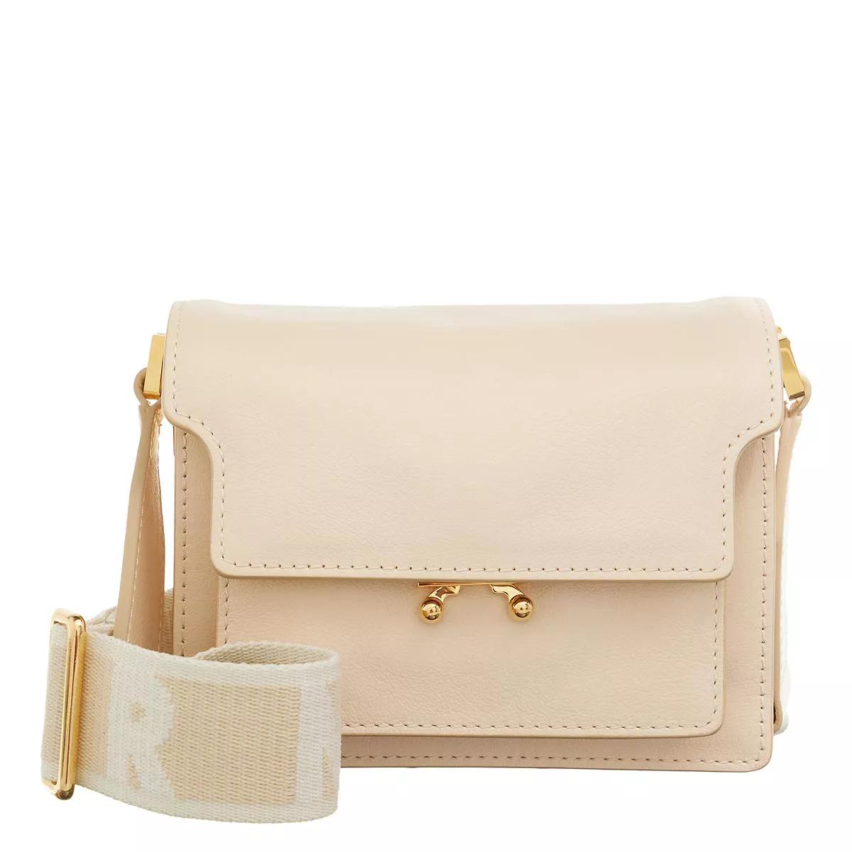 Marni Portemonnaie - Trunk Soft Mini - Gr. unisize - in Creme - für Damen