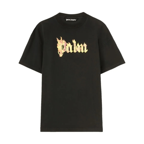 Palm Angels T-shirts Logo T-Shirt Black