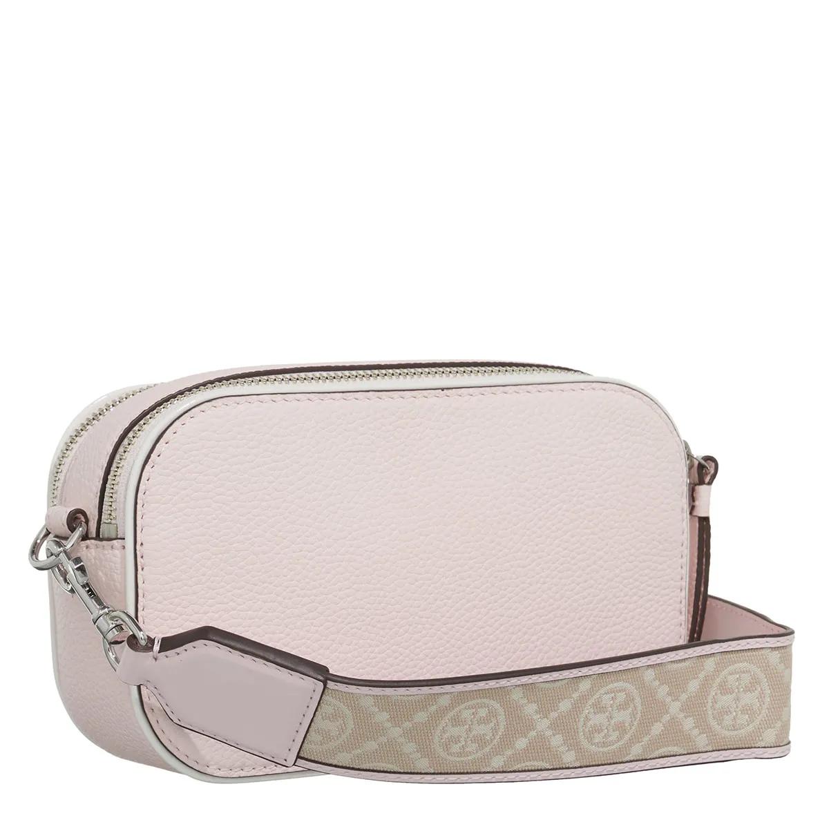 TORY BURCH Crossbody bags Miller Patent Border Mini Crossbody Bag in poeder roze