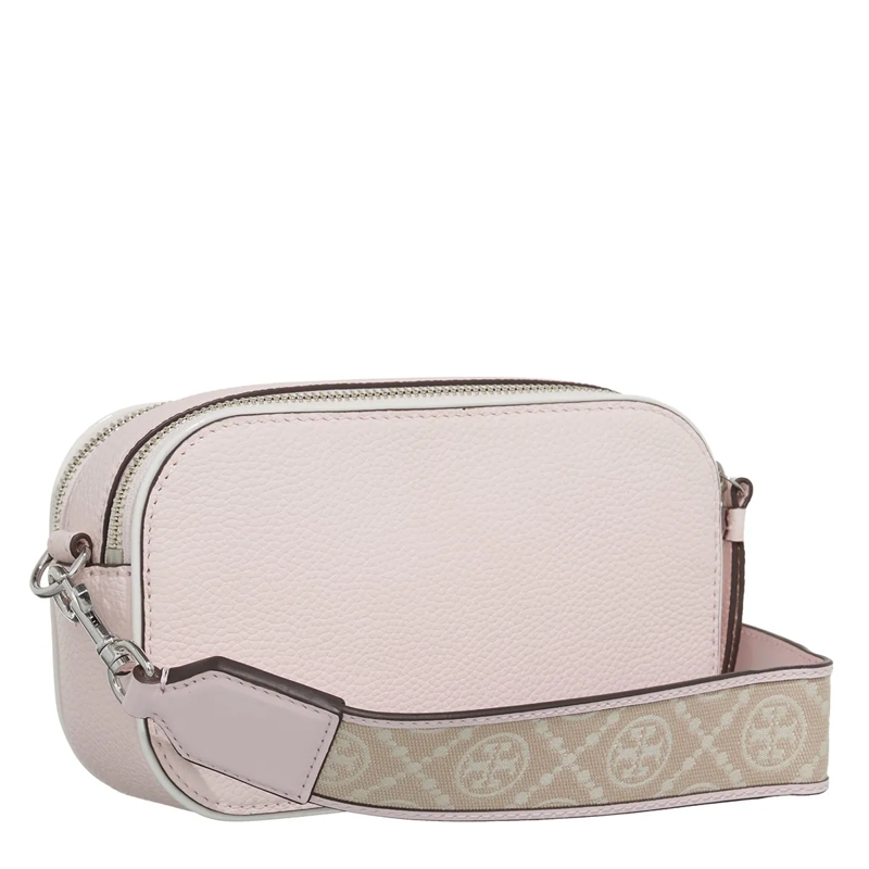 Tory Burch Crossbody Bag Miller Patent Border Mini Crossbody Bag Pale Pink(Image 3)