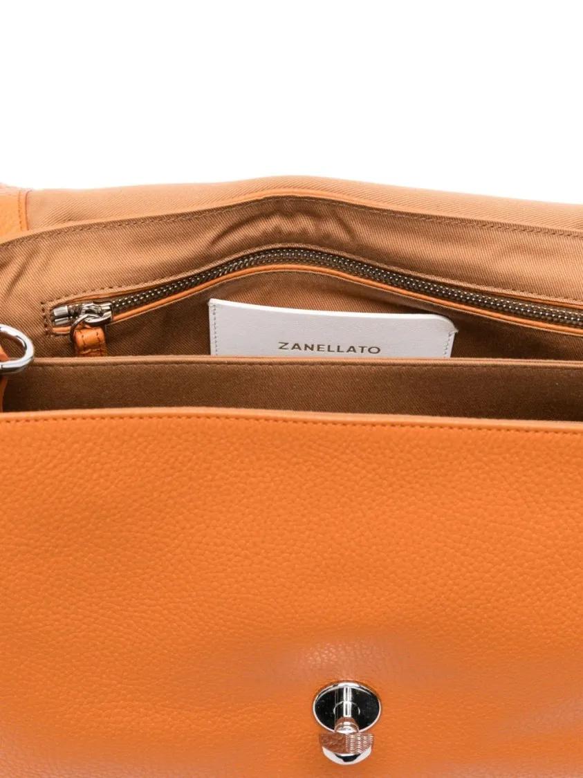 Zanellato Hobo bags Small Postina Daily Bag in oranje
