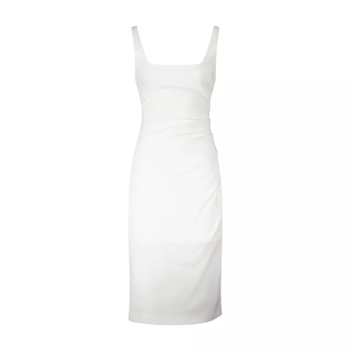 Hugo Figurbetontes Kleid Kanke in Midi-Länge 4810449784 Weiß 